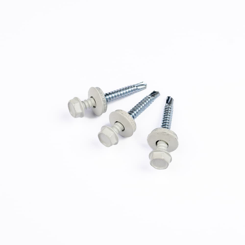 RAL9002 SIVO-BELA - DIN7504K  VIJCI ZA METAL - EXIM PRO